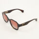 Tortoiseshell Caria VW5028 Square Sunglasses  - Image 2 - please select to enlarge image