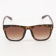 Tortoiseshell OL450 Square Sunglasses - Image 1 - please select to enlarge image