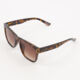 Tortoiseshell OL450 Square Sunglasses - Image 2 - please select to enlarge image