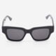 Deep Black Square Sunglasses  - Image 1 - please select to enlarge image