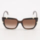 Dark Brown Branded Sunglasses - Image 1 - please select to enlarge image