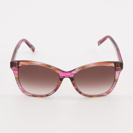 Pink MIS 0007S Cat Eye Sunglasses  - Image 1 - please select to enlarge image