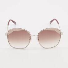 Silver MIS 0014S Oversized Sunglasses