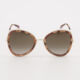 Brown MIS 0042S Oversized Sunglasses  - Image 1 - please select to enlarge image