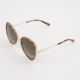 Brown MIS 0042S Oversized Sunglasses  - Image 2 - please select to enlarge image