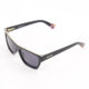 Black & Gold Tone Square Sunglasses - Image 2 - please select to enlarge image