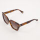 Brown Square Sunglasses  - Image 2 - please select to enlarge image