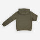 Dusty Olive Logo Hoodie - Image 2 - please select to enlarge image