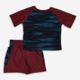 Navy & Burgundy T Shirt & Shorts - Image 2 - please select to enlarge image