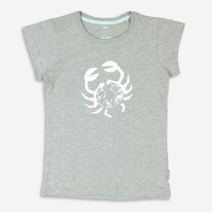 Grey Crab T Shirt - Image 1 - please select to enlarge image