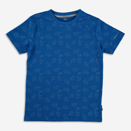 Blue Sharky T Shirt - Image 1 - please select to enlarge image