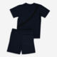 Navy T Shirt & Shorts Set - Image 2 - please select to enlarge image