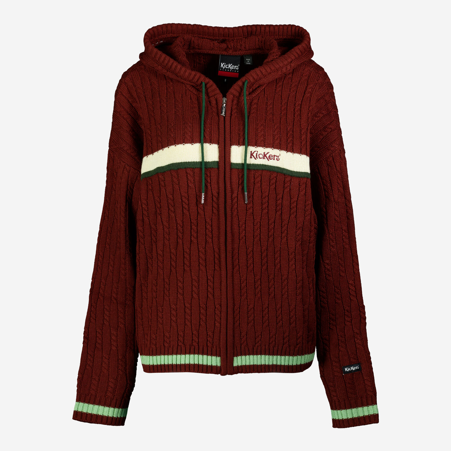 Brown Knitted Hoodie TK Maxx UK - Main Image