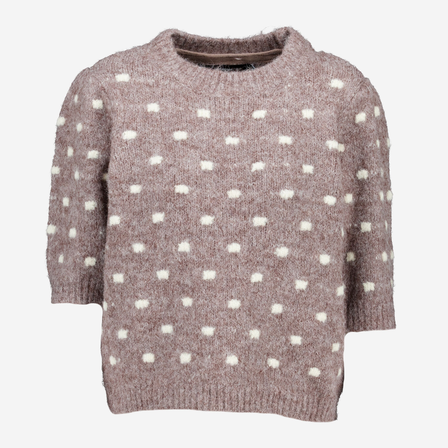 Pink Cream Polka Dot Jumper TK Maxx UK - Main Image