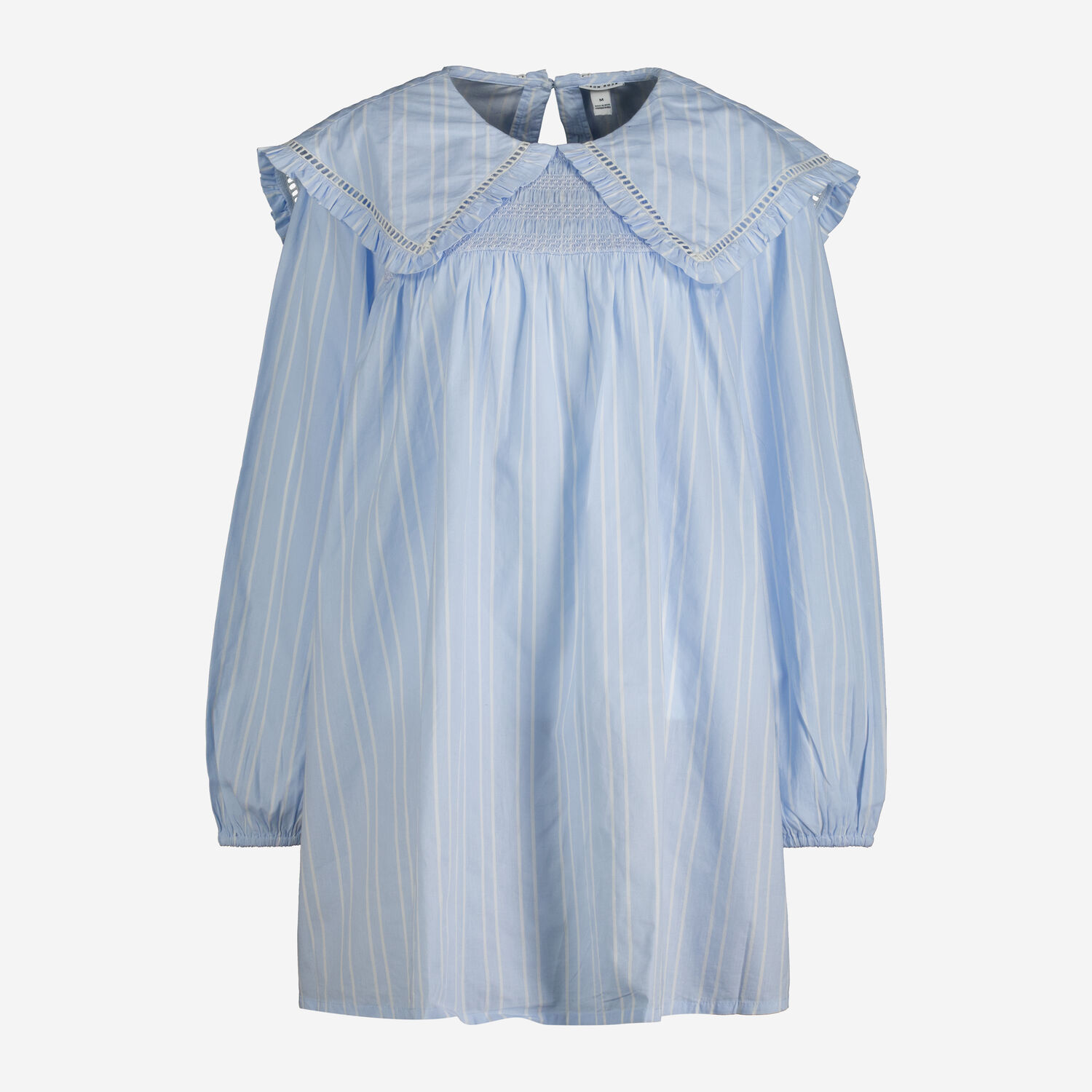 Blue Long Sleeve Striped Mini Dress TK Maxx UK1