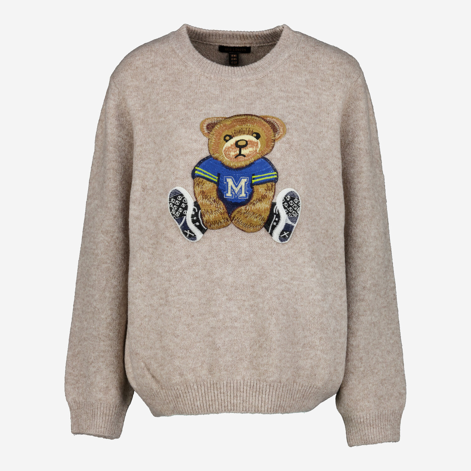 Polo Bear Sweater Ralph Lauren Jumper Womens Tk Maxx Taupe Bear