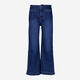 Blue Denim Wide Leg Jeans - Image 1 - please select to enlarge image