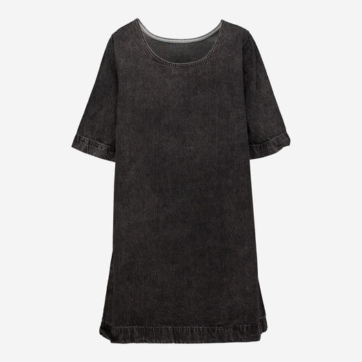 Only Grey Denim Midi Dress