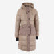 Light Brown Hooded Puff Jacket - Image 1 - please select to enlarge image