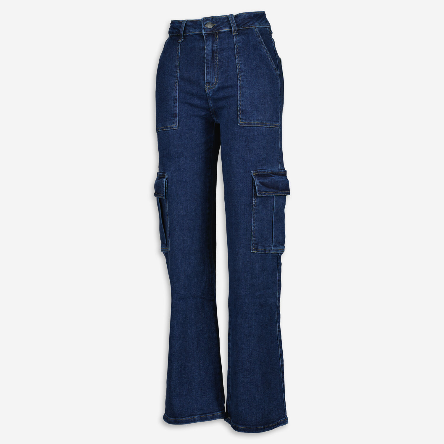 Blue Cargo Fit Jeans - TK Maxx UK