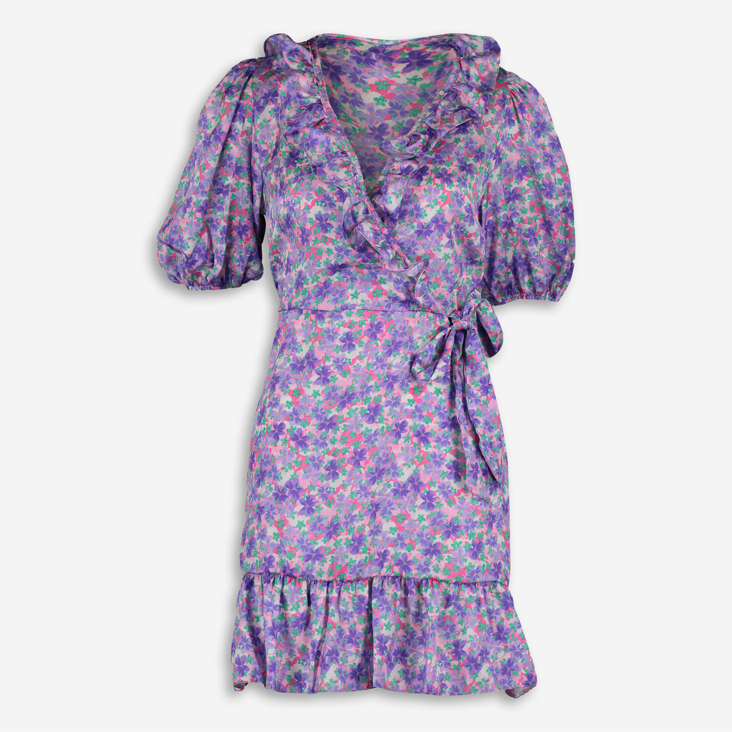 Purple Floral Dress - TK Maxx UK