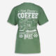 Clover Washed Coffee Boyfriend T Shirt - Image 2 - please select to enlarge image