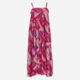 Multicoloured Patterned Maxi Dress - Image 1 - please select to enlarge image