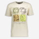 Cream Astrology T Shirt  - Image 1 - please select to enlarge image