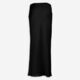 Black Textured Satin Maxi Skirt - Image 2 - please select to enlarge image
