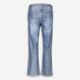 Blue Straight Fit Jeans - Image 3 - please select to enlarge image