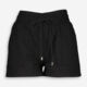 Black Drawstring Shorts - Image 1 - please select to enlarge image