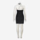 Black Sleeveless Halter Dress - Image 2 - please select to enlarge image