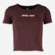Brown Cropped T Shirt    - Image 1 - please select to enlarge image