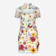 White Floral Mini Dress - Image 1 - please select to enlarge image