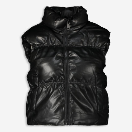 Black Quilted Gilet - Image 1 - please select to enlarge image