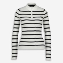 White Striped Jumper