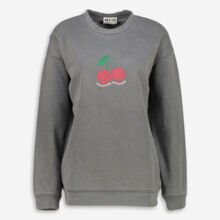 Grey Cherry Disco Sweatshirt