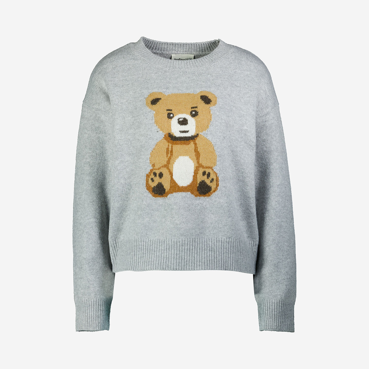 Grey Teddy Bear Graphic Jumper TK Maxx UK