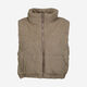 Taupe Corduroy Padded Gilet - Image 1 - please select to enlarge image