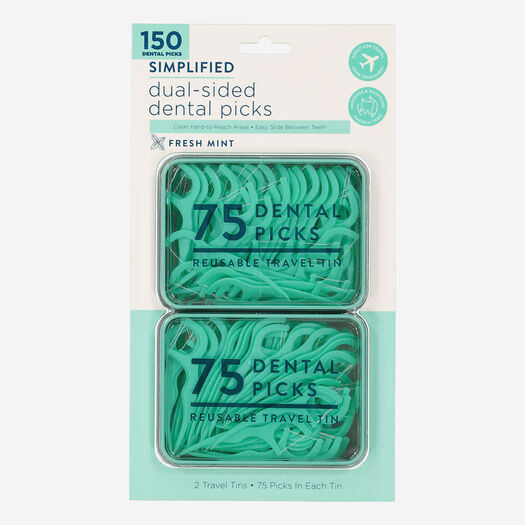 Green Dual Sided Dental Sticks Set - Image 1 - please select to enlarge image