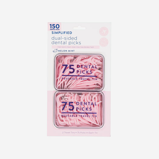 Pink Dual Sided Dental Picks - Image 1 - please select to enlarge image