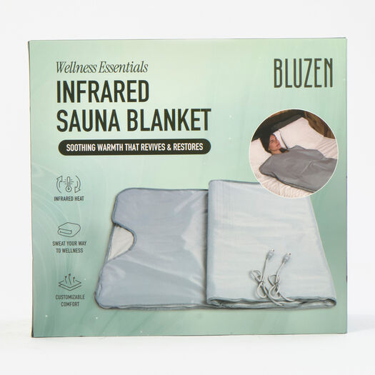 Grey Infrared Sauna Blanket 180x80cm - Image 1 - please select to enlarge image
