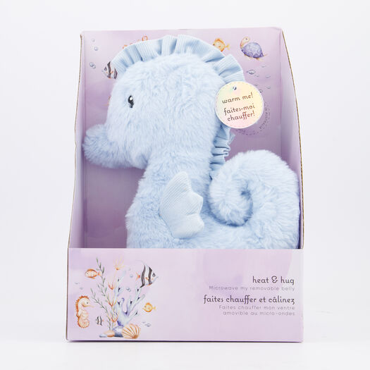 Blue Seahorse Heatable  - Image 1 - please select to enlarge image