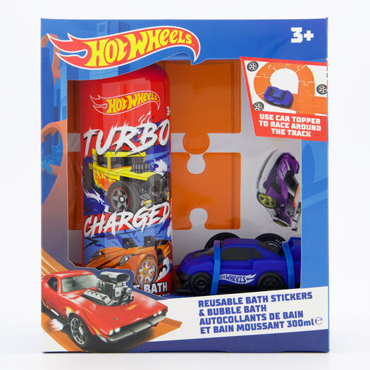 Hot Wheels Bubble Bath Set 300ml - Image 1 - please select to enlarge image