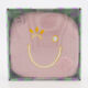 Lavender Smiley Huggable Cushion 1kg - Image 1 - please select to enlarge image