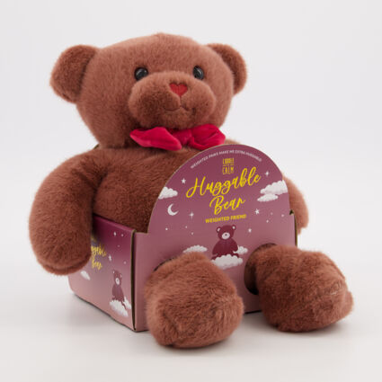 Dark Red Huggable Bear 1kg - Image 1 - please select to enlarge image