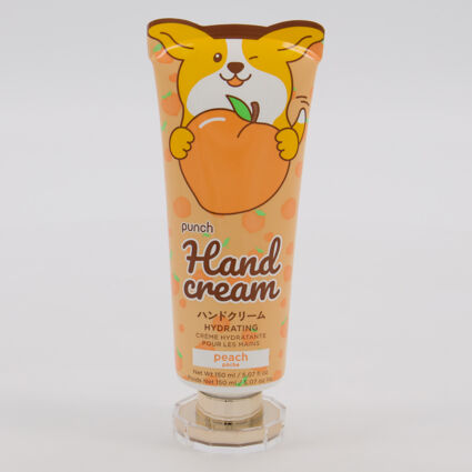 Peach Hydrating Hand Cream 150ml - Image 1 - please select to enlarge image