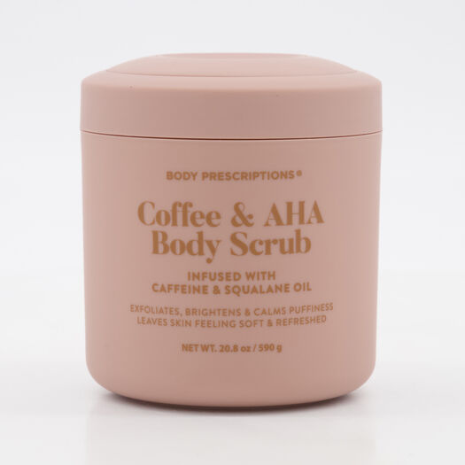 Coffee & AHA Body Scrub 590g - Image 1 - please select to enlarge image