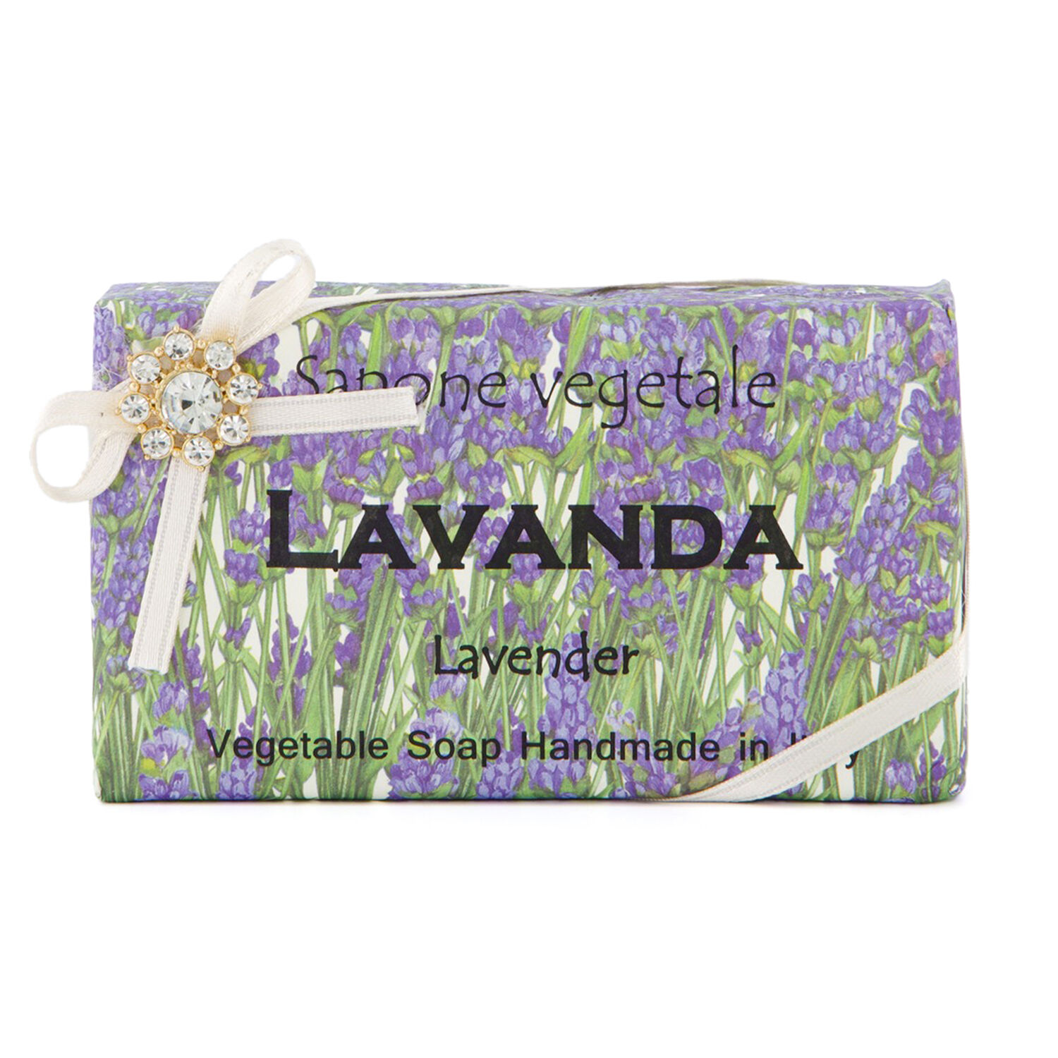 Pflanzliche Seife mit Lavendelduft 200g (19,95€/1kg)