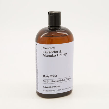 Lavender & Manuka Honey Body Wash 828ml - Image 1 - please select to enlarge image